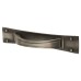 Exel Titan Georgian Cabinet Pull Handle on Backplate - 64mm Centres - Pewter