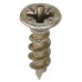 TIMCO Solo Chippy Pozi Countersunk Wood Screws - 4.0 x 15mm - Yellow Zinc - Pack of 200