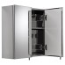Croydex Avon Stainless Steel Bathroom Cabinet - Double Door - 440 x 430 x 160mm