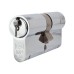 Eurospec 10 Pin 70mm Euro Double Cylinder - 35 + 35mm - Polished Chrome - Keyed to Differ Eurospec 10 Pin 70mm Euro Double Cylinder - 35 + 35mm - Polished Chrome - Keyed to Differ