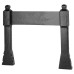 Olde Forge Boot Scraper - 355 x 250mm - Antique Black Iron