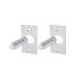 Contract Door Hinge Bolt - Satin Chrome - Pack of 2