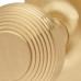 Hampstead Miller Reeded Mortice Door Knob on Backplate - Latch - 205 x 52mm - Satin Brass