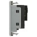 Knightsbridge 5A 1 Gang Unswitched Round Pin Socket - Grey