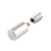 Bramah Rola Removable Egress Sash Window Stop - Polished Nickel - 2 Body + 4 Inserts
