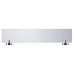 Croydex Epsom Flexi-Fix Glass Shelf - 590 x 135.5 x 60mm - Polished Chrome
