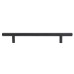 Exel 12mm T-Bar Cabinet Pull Handle - 448mm Centres - Matt Black