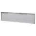 Exitex Brush Seal Interior Letter Tidy Flap - 293 x 77mm - Satin Aluminium
