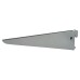 Exel Twin Slot Shelf Bracket - 220mm Length - Silver