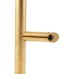 Exel 30mm Guardsman T-Bar Door Pull Handle - Bolt Fix - 1000mm Centres - PVD Satin Brass