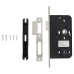 Arrone AR913 DIN Bathroom Lock - 88mm Case - 60mm Backset - Square - Satin Stainless Steel
