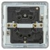 Knightsbridge 20A 1 Gang Flat Plate Double Pole Appliance Switch - Antique Brass