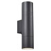 Forum Zink Morro Outdoor Up & Down Wall Light - IP44 - Anthracite