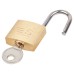 Sterling Contract Padlock - 20mm Body - 12 x 10mm Shackle - Brass
