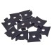 From The Anvil Standard Raised Bookcase Clip - Black Powder Coated - Pack of 10