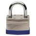 Squire Watchman Laminated Padlock - 40mm Body - 26 x 20mm Shackle - Keyed to Differ - Silver