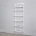 elfa Wardrobe & Storage Starter Kit - 1 Bay, 6 Ventilated Wire Shelf - 641 x 2140 x 320mm - White