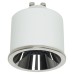 Forum Inlight Anti-Glare 4.8W GU10 LED Dimmable Spotlight Lamp - 3000K Warm White - Satin Chrome