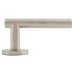 Exel Satin Stainless Steel 19mm Straight T-Bar Door Handles on Round Rose 