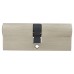 Exel 5 Pin 80mm Euro Double Cylinder - 40 + 40mm - Polished Nickel - Keyed to Differ