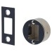 Exel Quick Latch Tubular Bathroom Deadbolt - 71mm Case - 57mm Backset - Round - Matt Black