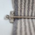 Exel Stair Rod with Round Bulb Finials - 900mm Length - Polished Nickel