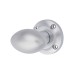 Heritage Brass by M Marcus Suffolk Mortice Door Knob - 56mm Rose Diameter - Satin Chrome