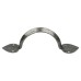 Olde Forge Gothic D-Bar Cabinet Pull Handle - 110mm Centres - Pewter