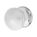 Heritage Brass by M Marcus Round Centre Door Knob - 81mm Rose Diameter - Polished Chrome