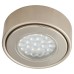 Exel Rome 1.5W LED Round Cabinet Downlight - 4000K Cool White - Satin Nickel - Pack of 3