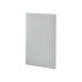 Barrier Sabco Side Fix End Cap - 118 x 79mm - Satin Aluminium