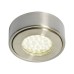 Forum Culina Laghetto 1.5W LED Round Cabinet Downlight - 4000K Cool White - Satin Silver