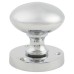 Exel Round Mortice Door Knob - 60mm Rose Diameter - Polished Chrome 
