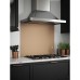 Self Adhesive Glass Kitchen Splashback - 750 x 900mm - Rose Gold