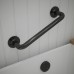 Rothley 25mm Steel Grab Rail - 305mm Length - Gun Metal