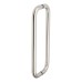 Exel 19mm D-Bar Door Pull Handle - Back to Back - 305mm Centres - Polished Stainless Steel