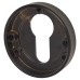Exel Escutcheon - 52mm Diameter - Euro - Matt Black
