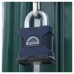 Squire High Security Padlock - 50mm Body - 26 x 22mm Shackle - Keyed to Differ - Blue