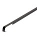 Exel 630mm Aluminium Worktop Straight Butt Joint - 30mm Worktop Thickness - Black