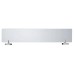 Croydex Chester Glass Shelf - 590 x 132.5mm - Polished Chrome