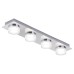 Forum Spa Amalfi 28W 4 Light Flush LED Bathroom Ceiling Light Bar - IP44 - 4000K Cool White - Chrome