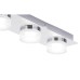 Forum Spa Amalfi 28W 4 Light Flush LED Bathroom Ceiling Light Bar - IP44 - 4000K Cool White - Chrome