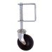 Light Duty Spring Loaded Gate Wheel - 245mm Height - Zinc Plated