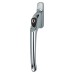 ERA uPVC Maxim Espagnolette Locking Multipoint Multi-Spindle Window Handle - L-Hand - Pol Chrome