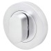Hampstead Oval Bathroom Turn & Release - 52mm Diameter - Satin Chrome