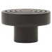 Frelan Hoxton Murray Round Cabinet Knob - 40mm Diameter - Dark Bronze