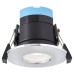 Forum Spa Rhom 8W IP65 Fire Rated LED Dimmable Fixed Downlight - 3/4/6000K CCT - Chrome