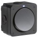 Knightsbridge 20AX IP66 1 Gang 2 Way Outdoor Weatherproof Switch with LED - Black