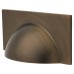 Crofts & Assinder Monmouth Square Cabinet Cup Handle - 64mm Centres - American Bronze