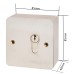 Key Switch - 85 x 85 x 44mm - Stainless Steel